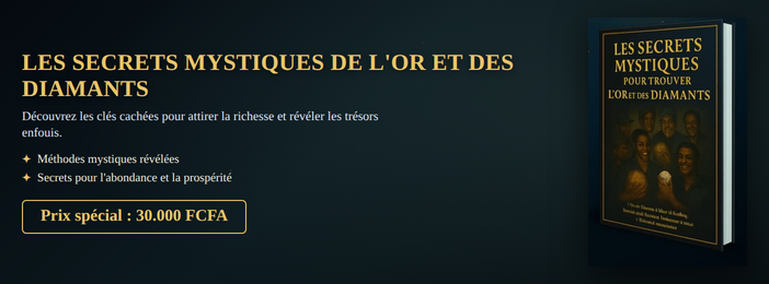 LES SECRETS MYSTIQUES POUR TROUVER L'OR ET LE DIAMANT